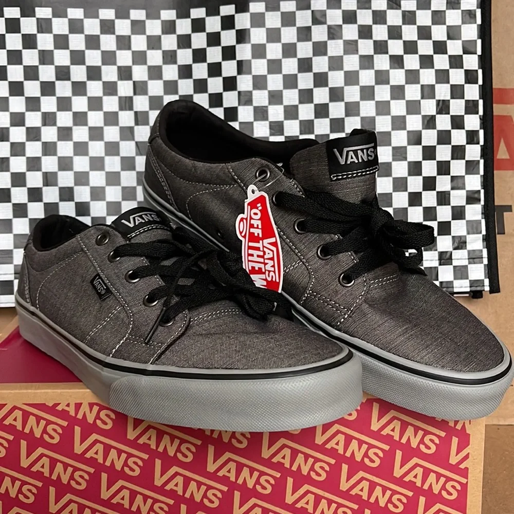 Vans Bishop F14 Textile Black/Grey Men’s sneakers - Picture 6 of 16